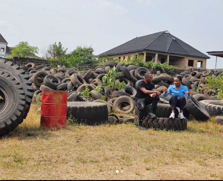 Son entreprise recycle les vieux pneus en produits utilisables